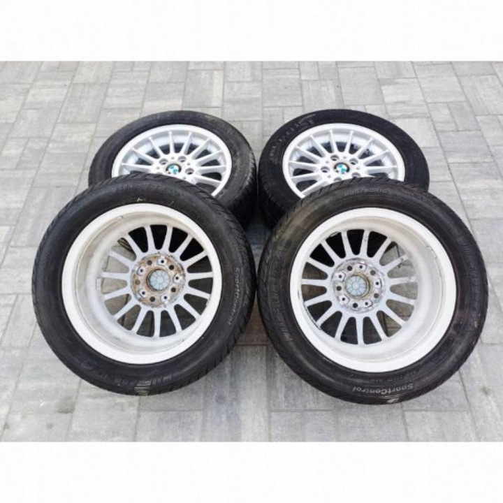 фото №14, Диски з шинами диски алюминий bmw e46 r16 5x120 et46 72.6 mm nr4