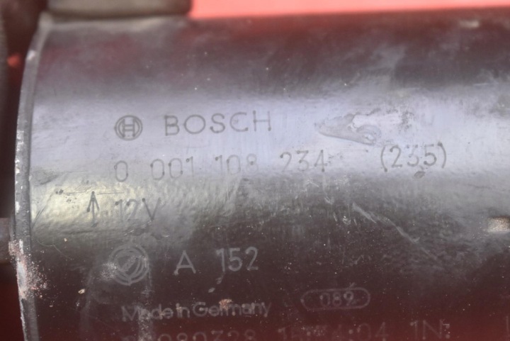 фото №9, Стартер тест 001108234 fiat bravo 1.6 jtd 16v 105 km 07-11