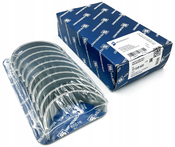 фото №1, Kolbenschmidt вкладыши вала главные mercedes c e