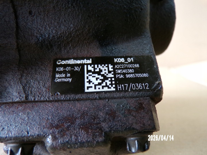 фото №8, Ford kuga mk1 2.0 tdci насос паливна рейка  9685705080