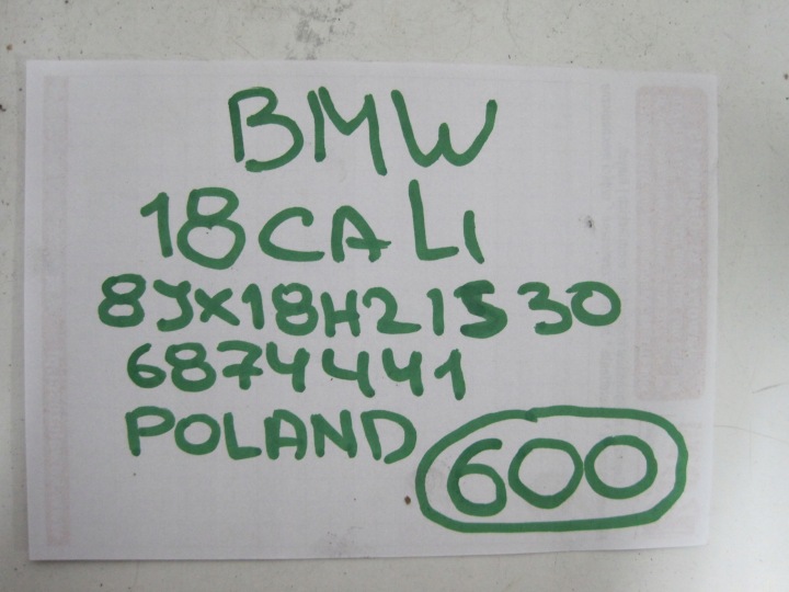 фото №12, Диск bmw g30 g31 r18 is47 6874441