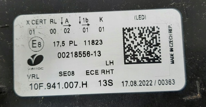 фото №7, Фара повний led ліві перед оригінал. стан bdb seat cupra born 10e 21- 10f941007h