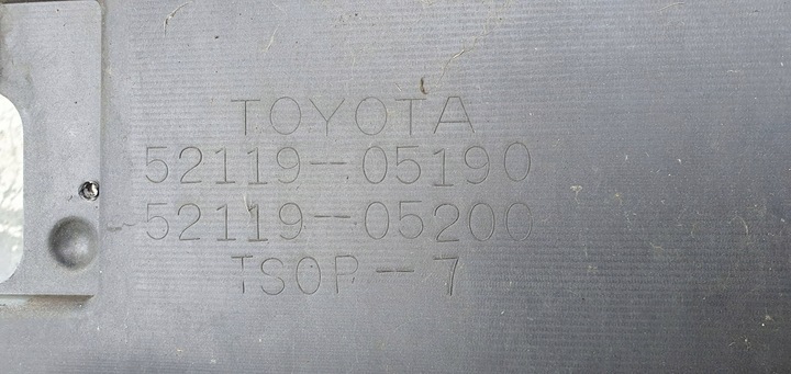 фото №12, Toyota avensis t27 09-012 бампер перед переднє 52119-05190