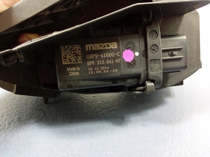 фото №9, Mazda 3 iii bm педаль потенціометр газу ghp941600c