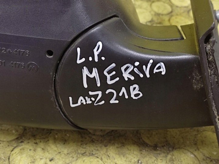 фото №10, Opel meriva a зеркало левое 8 pin
