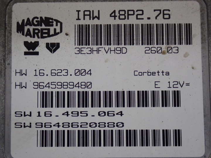 фото №5, Peugeot 206 1.1 компютер двигуна iaw48p276 iaw48p276