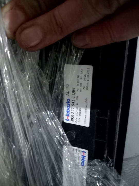 фото №7, Audi a4 b9 панорама комплект s-line 8w9877049