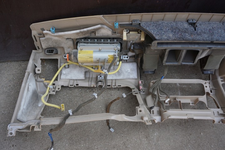 фото №15, Land cruiser 120 панель роздавальна з подушка air bag пасажира консоль 03r