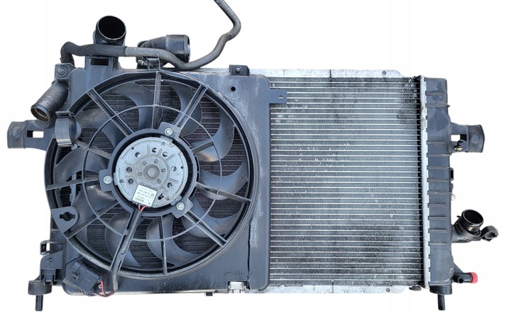 фото №5, Pas переднє комплектний радіатор вентилятор opel astra h gtc 1,9 cdti
