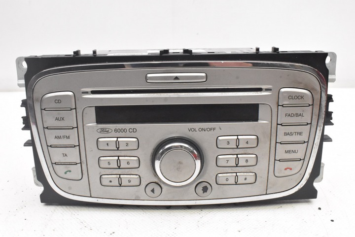 фото №1, Радио радиопроигрыватель 6000cd 8m5t-18c815-ab ford focus mk2 рестайлинг 04-08