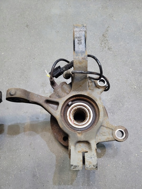 фото №6, Поворотный кулак ступица перед левый передняя левая датчик abs dacia spring