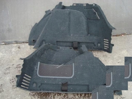 фото №1, Seat leon 05-10 боковина обивка защита багажника