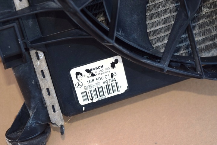 фото №6, Комплект радіатор mercedes a-klasa w168 1.7dci 2003