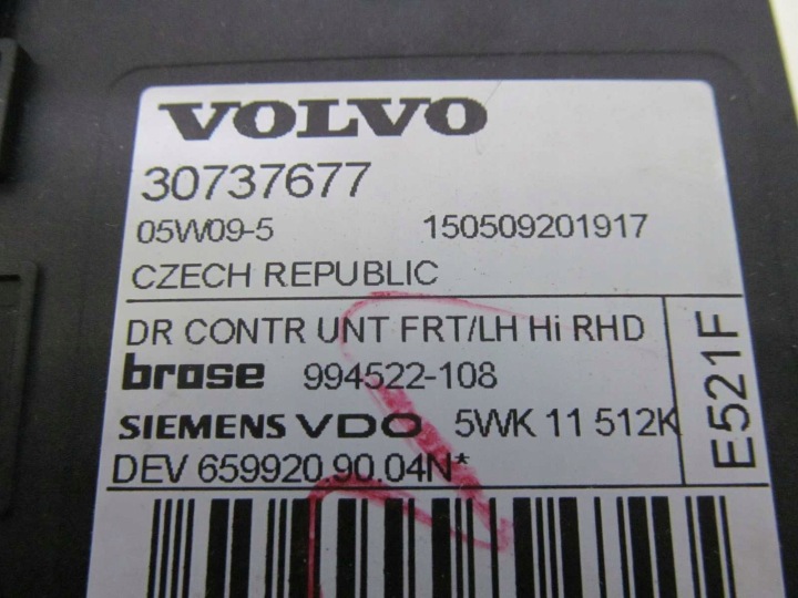 фото №9, Volvo s40 v50 04-12 моторчик склопідйомника ліві перед 30737677