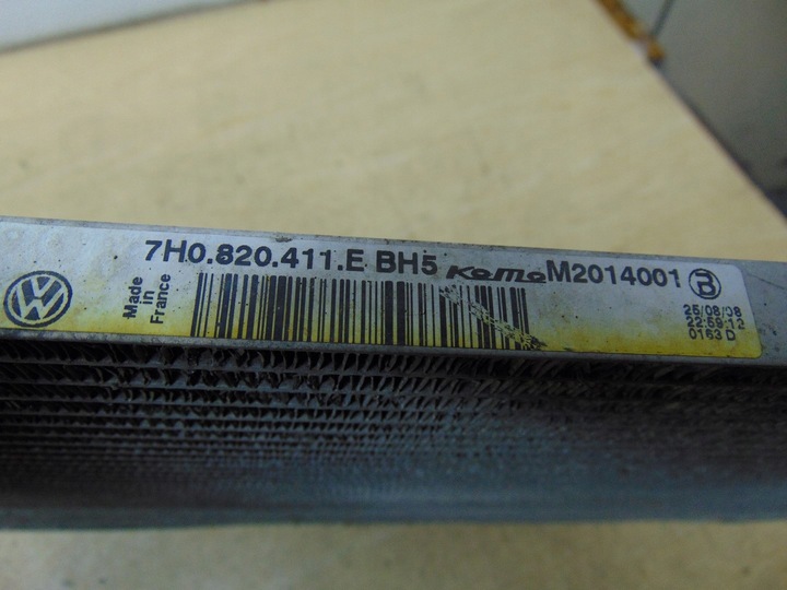 фото №16, Радиаторов кондиционера vw transporter t5 2.5 tdi 7h0820411e