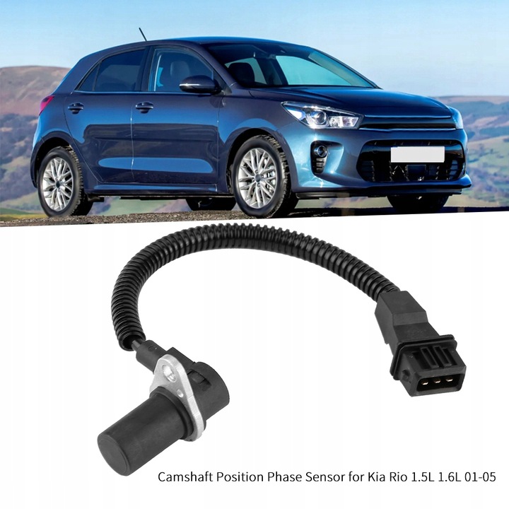 фото №7, 0k30e18131b датчик фази положення вал розподільний вал для  kia rio 1.5l 1.6l