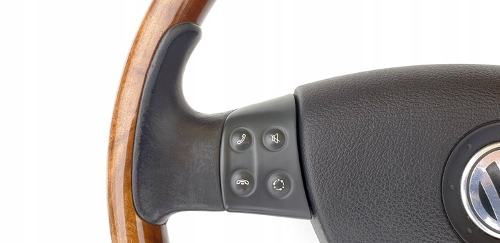 фото №10, Vw passat b6 руль дерево деревянная подушка безопасности sport akcesoryjna