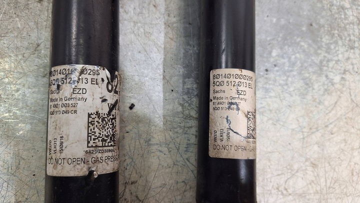 фото №7, Амортизатор праві лівий зад kpl 5q0512013el vw golf vii рестайлінг audi a3 8v