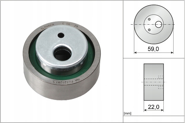 фото №15, Schaeffler ina 531 0030 10 ролик натягувач, стрічка грм