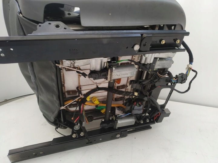 фото №8, Сидіння пасажира saab 9-5 i 3.0 tid шкіра чорна