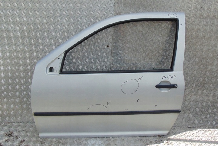 фото №1, Дверь левый перед vw golf iv 4 lb7z