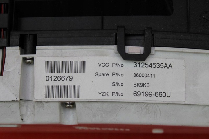 фото №8, Спідометр  прилади eu 31254535aa volvo s70 v70 3 iii 2.0 td 136 km 07-16