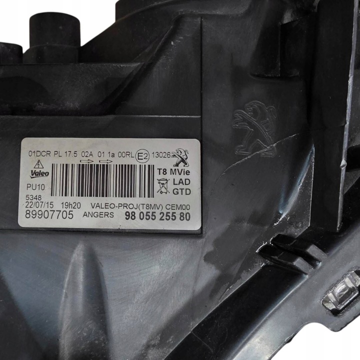фото №13, Лампи peugeot 3008 i 5008 i рестайлінг ксенон led комплект eu 9805525580 9805525480