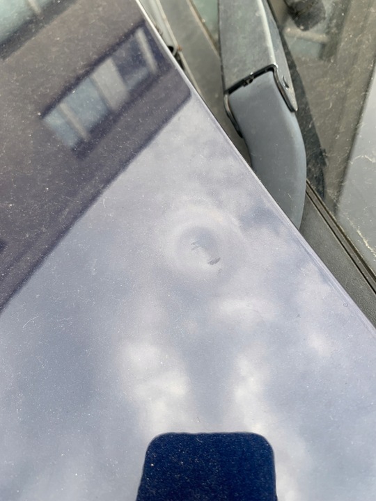 фото №5, Mercedes c класс w204 рестайлинг капот крышка двигателя крышка тёмно-синяя лак 890