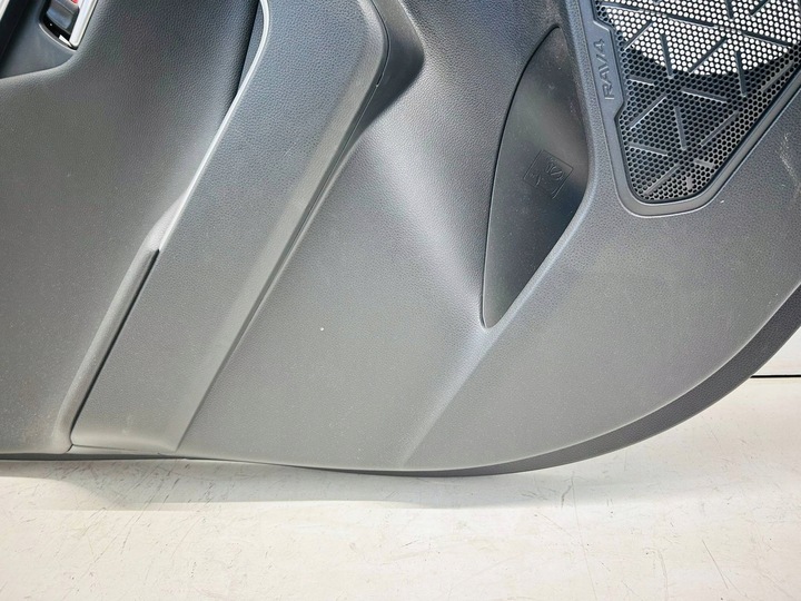 фото №7, Rav4 v боковина оббивка двері задніх лівий зад шкіра біла nić