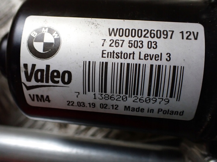 фото №10, Механізм wycierczek bmw 118i f20 po рестайлінг 19r 668 726750303 11357