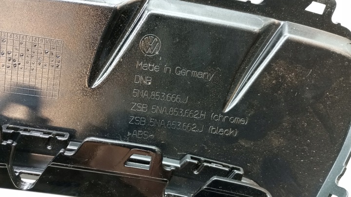 фото №8, Vw tiguan ii рестайлінг r-line решітка бампера праві перед права 5na853666j