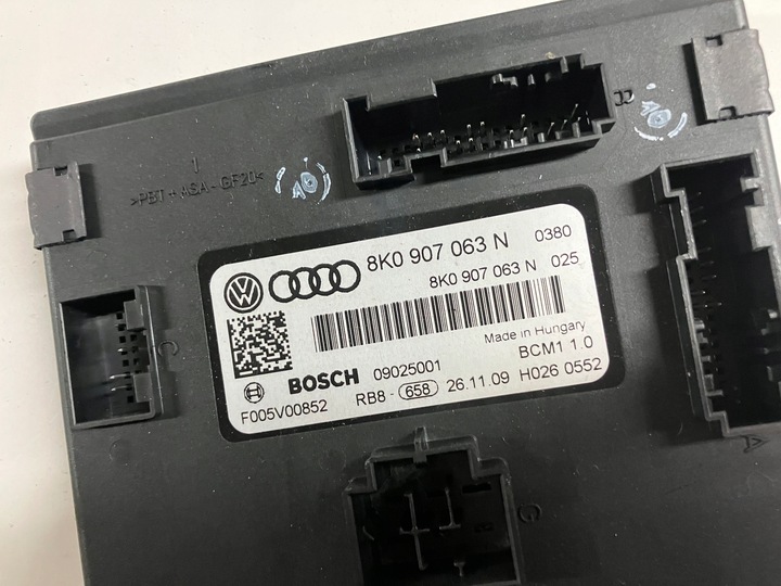 фото №8, Модуль блок керування комфорту audi a4 b8 8k0907063n