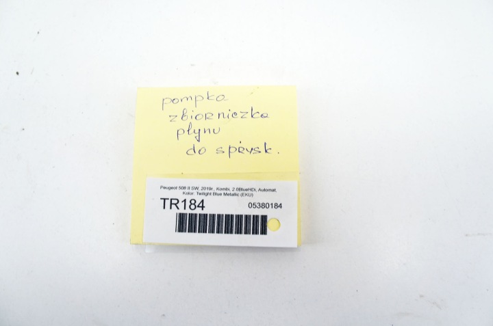 фото №5, Tr184 peugeot 508 ii помпа склоомивача 9813993680