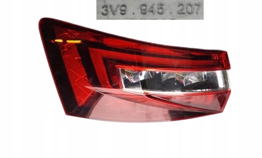 фото №1, Лампа лівий зад skoda superb iii універсал 3v9945207