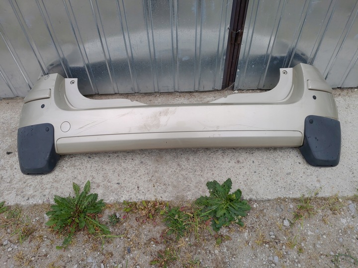 фото №7, Бампер задній renault modus i 04-08 колір ted11