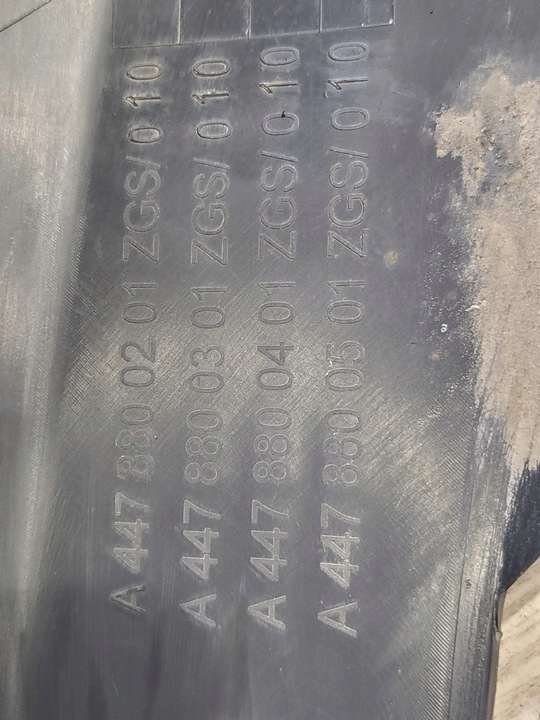 фото №8, Бампер перед переднее mercedes vito w447 a4478850425