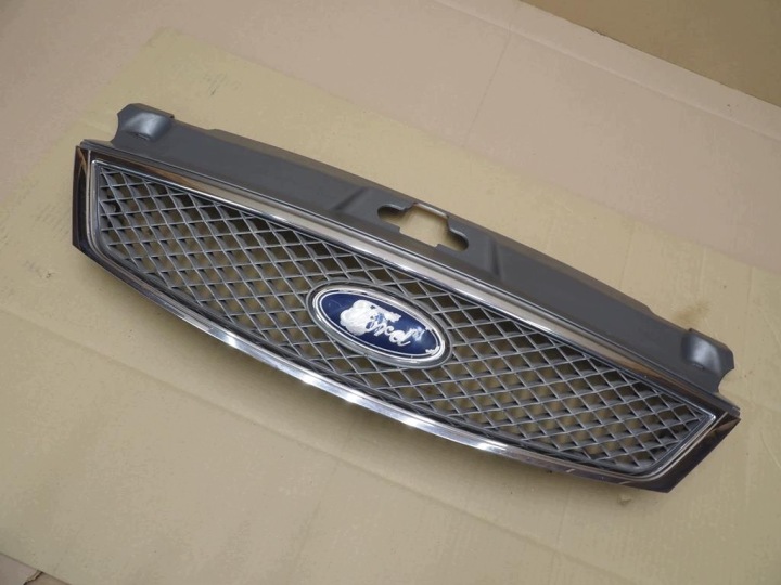 фото №11, Ford mondeo iii mk3 рестайлинг решётка радиатора хром значок 3s718a100
