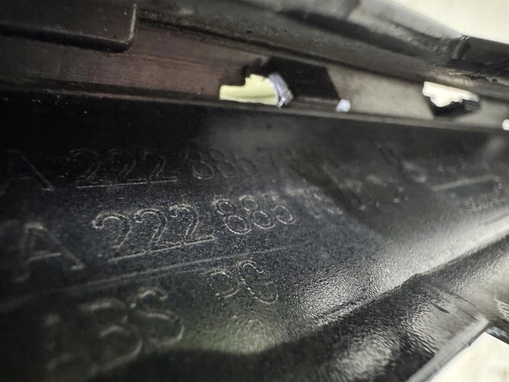 фото №16, Решітка середня планка mercedes s w222 рестайлінг amg 63 17-20