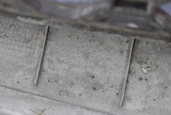 фото №15, Решітка решітка радіатора сірий 86351-26900 hyundai santa fe 1 i 00-06