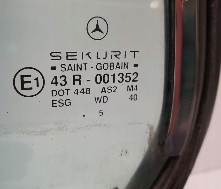 фото №3, Скло праві зад задня mercedes w124 купе