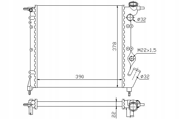 фото №2, Радіаторів двигуна renault 19 i 19 i шасі clio i #petrolhead pro+ kit5