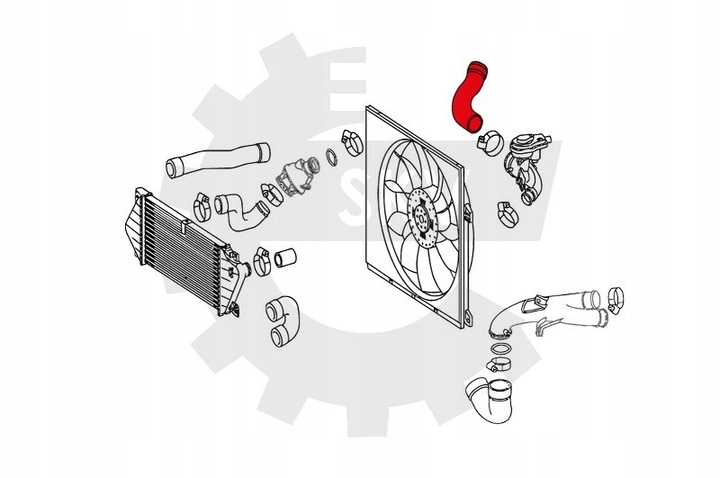 фото №4, Шланг турбины do mercedes класс m 2000 2001 2002 2003 2004 2005
