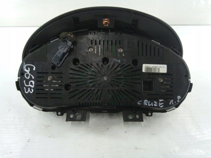 фото №5, G693 приборы спидометр chevrolet cruze uk 95079990