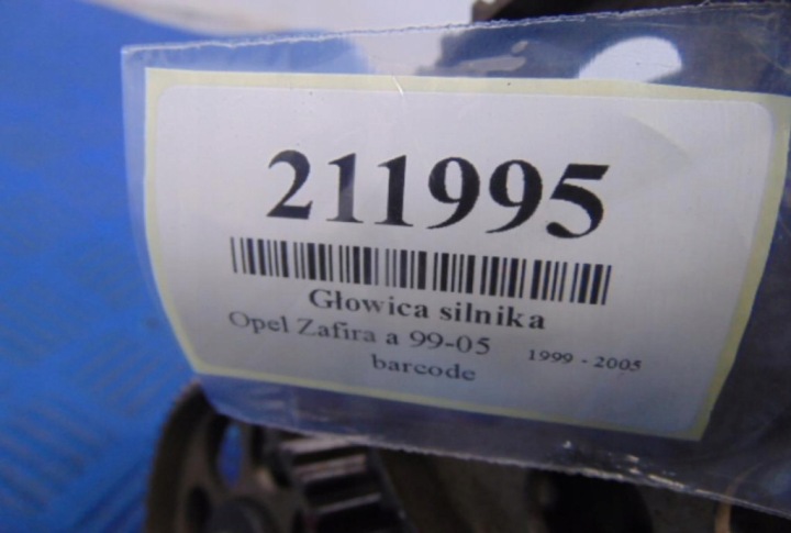 фото №8, Opel vectra c 1.6b 16v головка двигуна комплектна r90400186