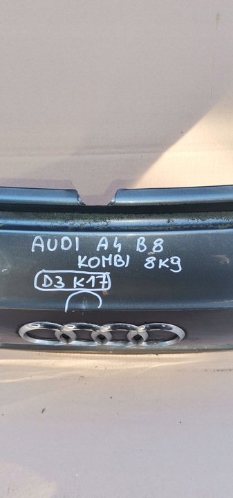 фото №7, Audi a4 b8 універсал 8k9 07-15 кришка багажника задня