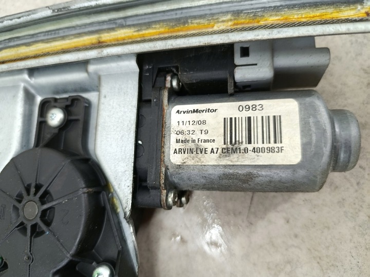 фото №6, Склопідйомник правий перед fiat scudo ii 400983f 440787f 401786 meritor