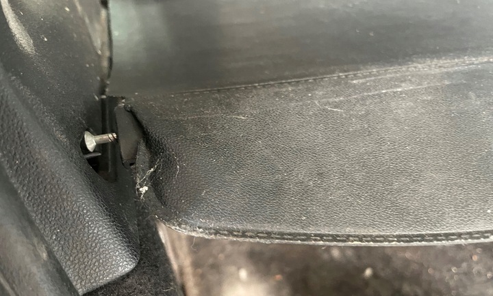 фото №5, Mercedes a клас w169 ролета полиця багажника чорний