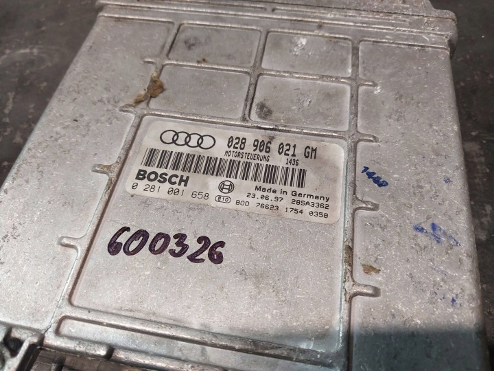 фото №8, Блок управления  / модуль ecu двигателя audi a4 b5 8d 1.9 tdi 028906021gm 0281001658