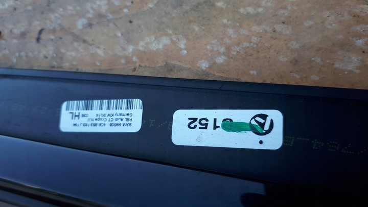 фото №7, S7 4g a7 планка накладка двері лівий зад чорна sline 4g8853763j