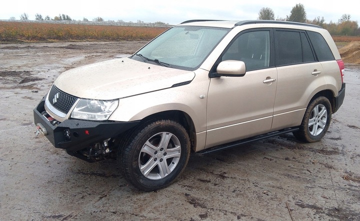 фото №11, Suzuki grand vitara 2 бампер стальной перед передняя